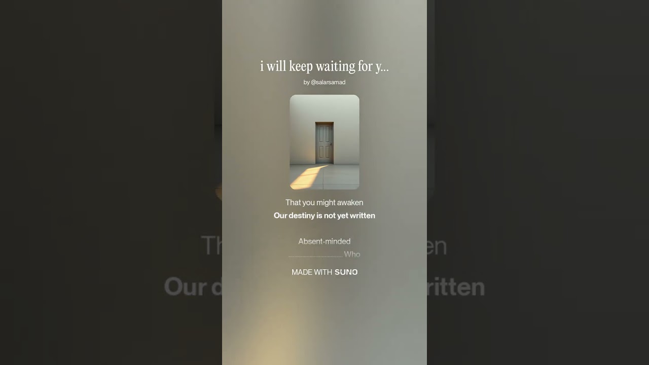 i will keep waiting for you poetry salarsamad 4