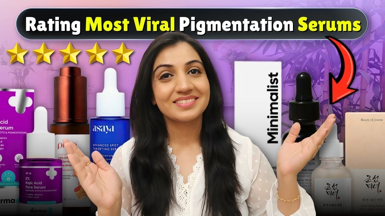 Rating Top 5 Most Viral & Popular Pigmentation Serums in India 2026|| Best Serums for Dark Spots