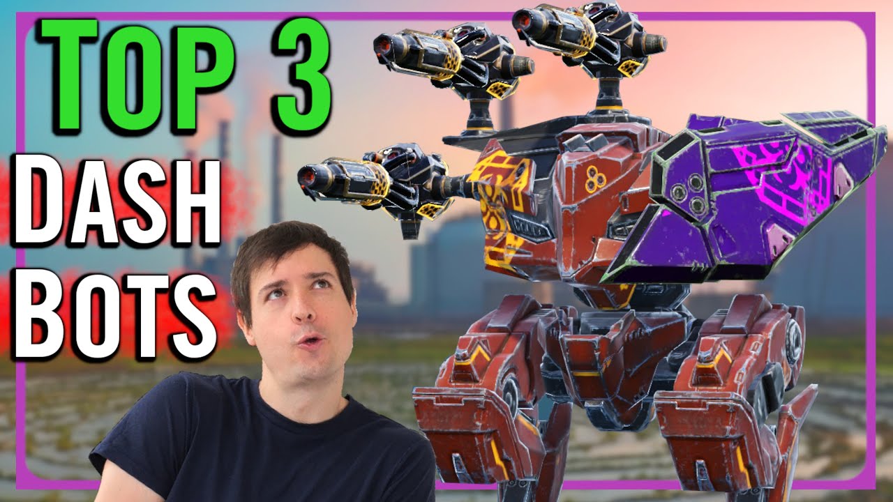 ТОП-3 лучших Dash-ботов в рейтинге War Robots