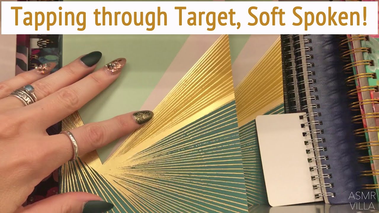 ASMR * Tapping through Target * Tapping & Scratching * Fast Tapping * Soft Spoken * ASMRVilla