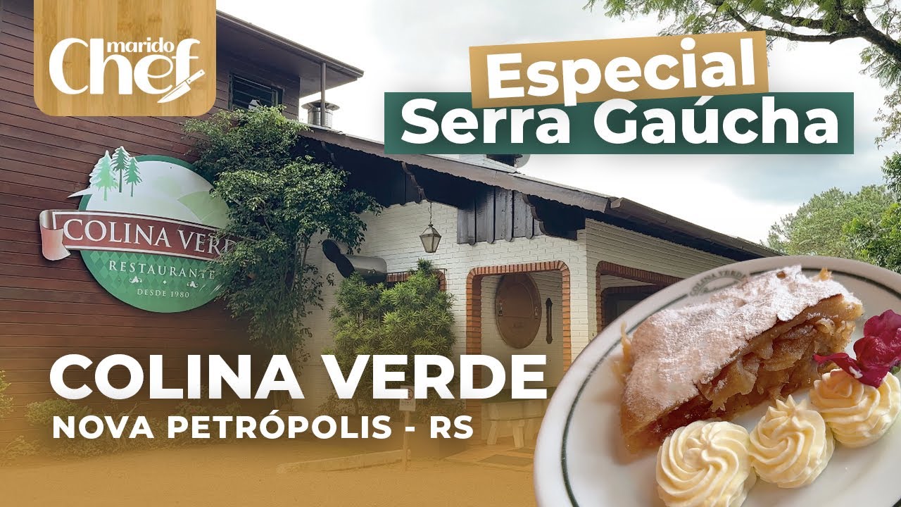 🇩🇪 Comida alemã em Nova Petrópolis - RS | Restaurante Colina Verde | Serra Gaúcha
