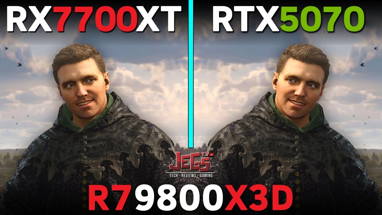 RX 7700 XT vs RTX 5070 | R7 9800X3D | Tested in 15 games
