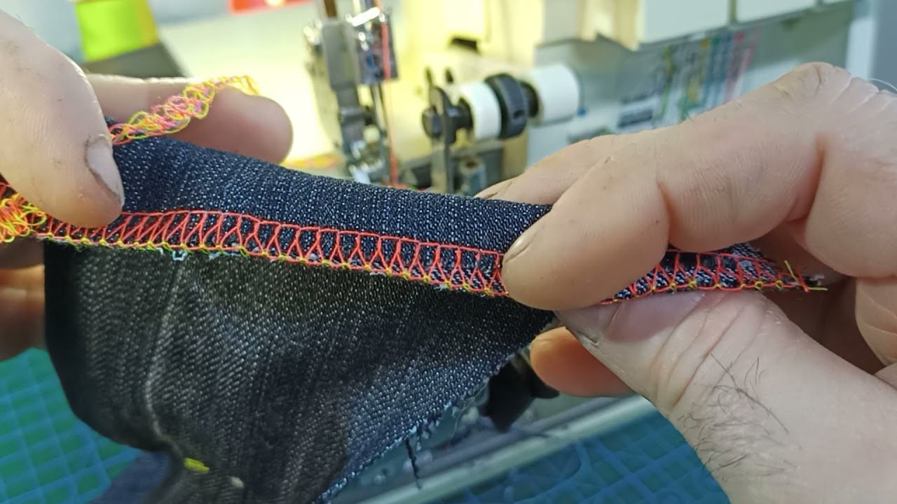Bernina 700D оверлок после моей настройки и доработки