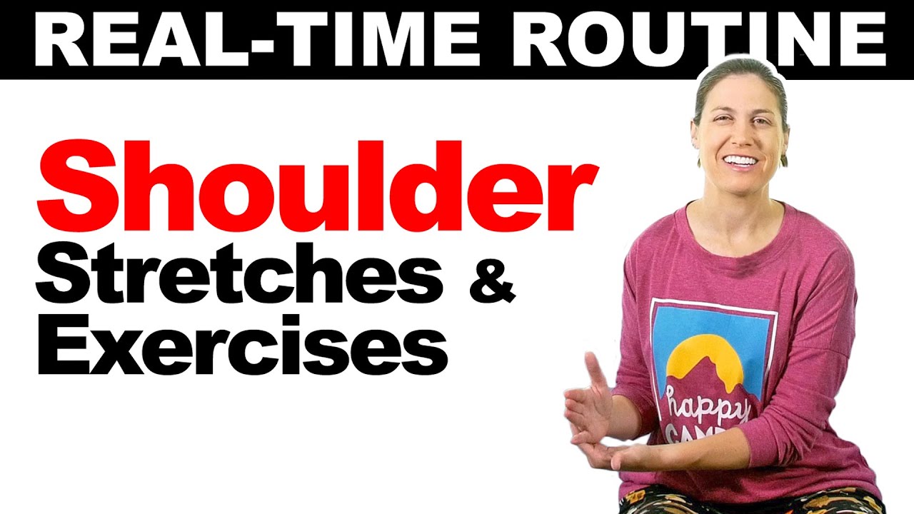 Real-Time Shoulder Stretching & Exercise Routine