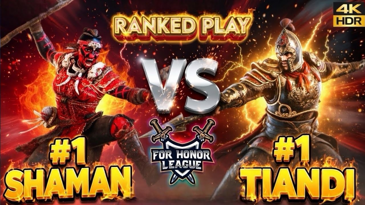 NUMBER 1 RANKED TIANDI VS NUMBER 1 RANKED SHAMAN! FOR HONOR