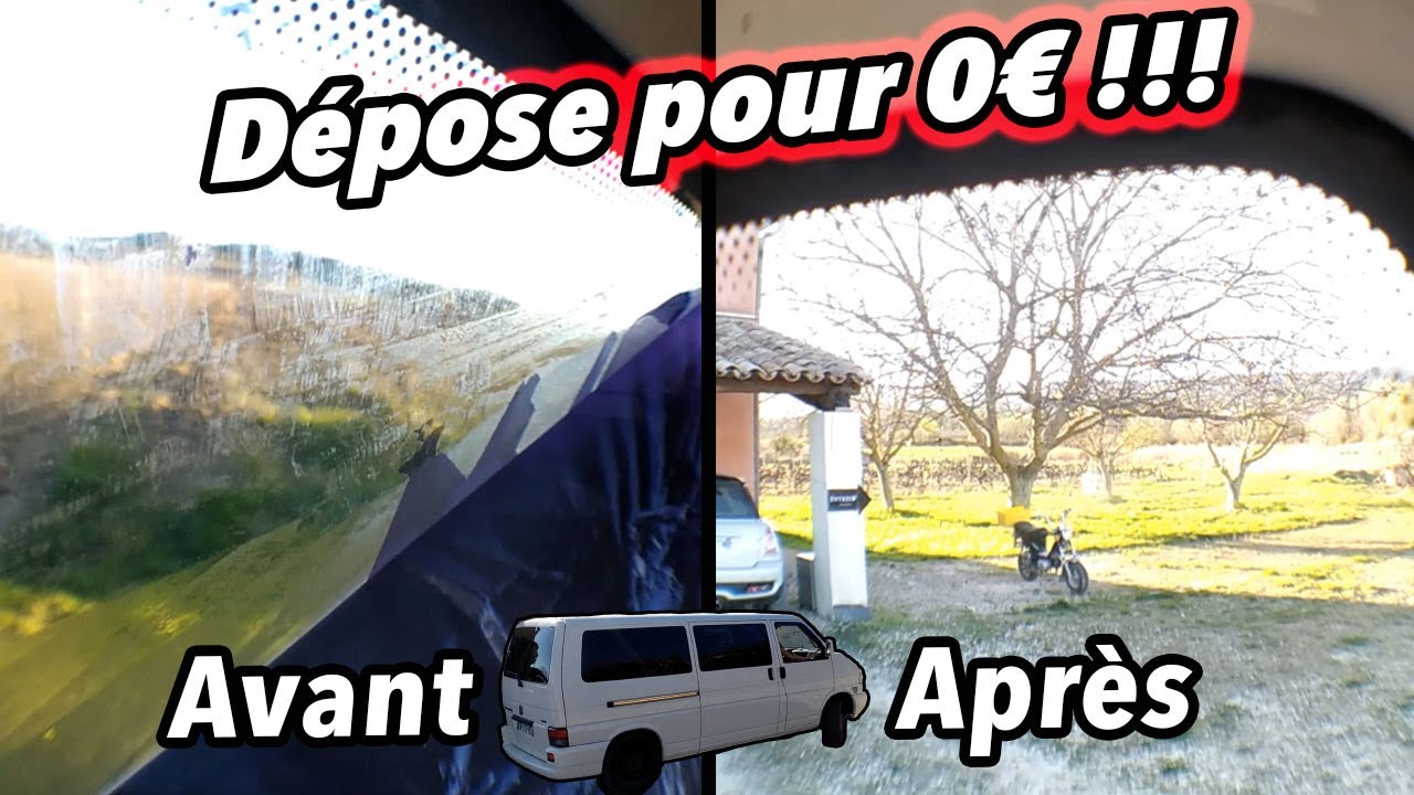 Déposer des vitres teintées pour 0€ !!! Et facilement :)