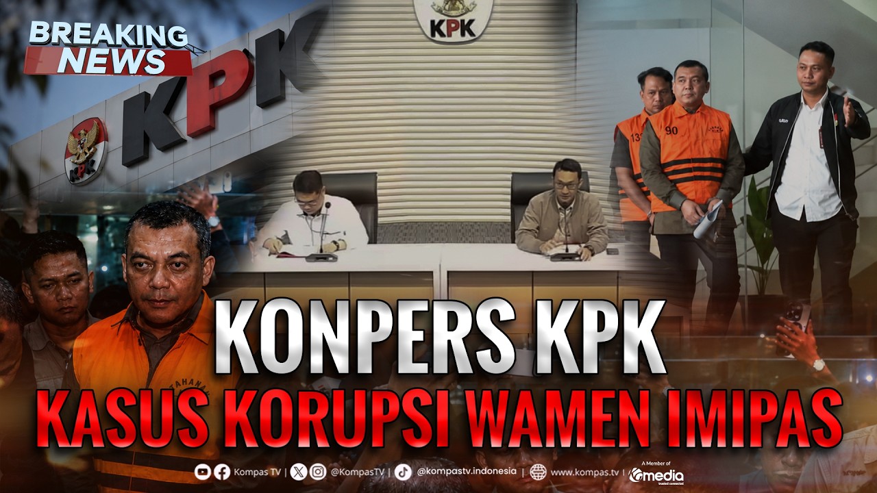 🔴BREAKING NEWS - Konpers KPK Terkait Kasus Korupsi Wamen Imipas & Pejabat Imigrasi Jakbar
