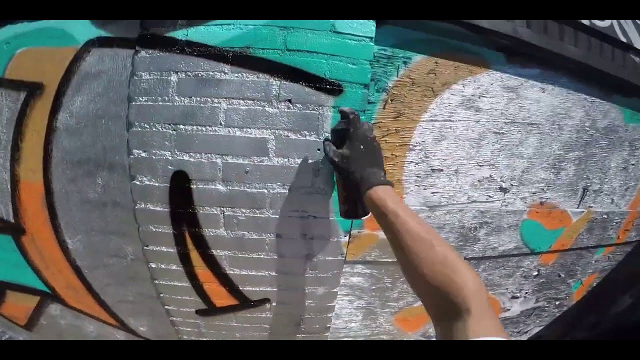 EASY RAW Graffiti Piece