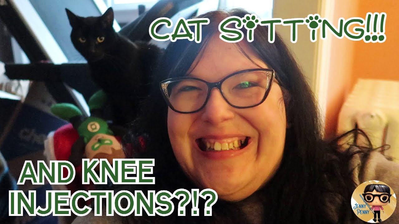 Life Update!! Cat Sitting, Knee Injections, and More!! 😺🩹