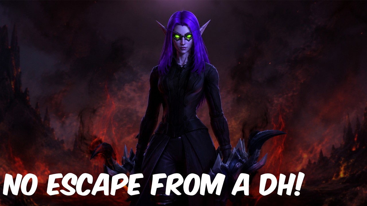 ОТ DH НЕ СКРЫТЬСЯ | Devourer Demon Hunter pvp полночь