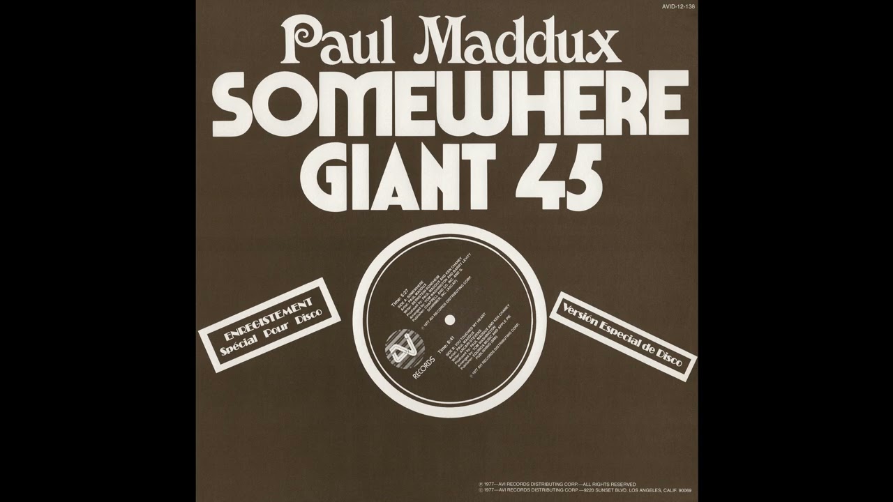 Paul Maddux - You Touched My Heart