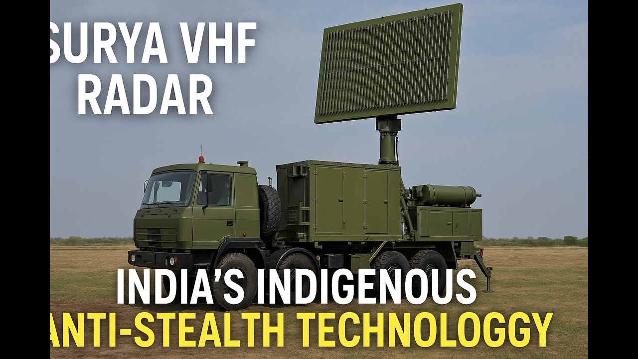 🇮🇳 Surya VHF Radar &ndash; India&rsquo;s Indigenous Anti-Stealth Technology Explained