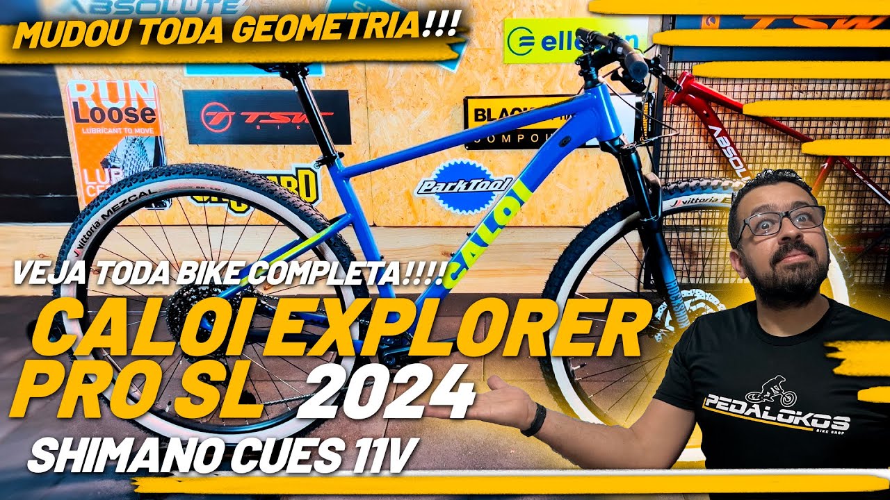 CALOI EXPLORER PRO SL 2024 - SHIMANO CUES 11v - UMA NOVA ERA DA CALOI ? | PEDALOKOS