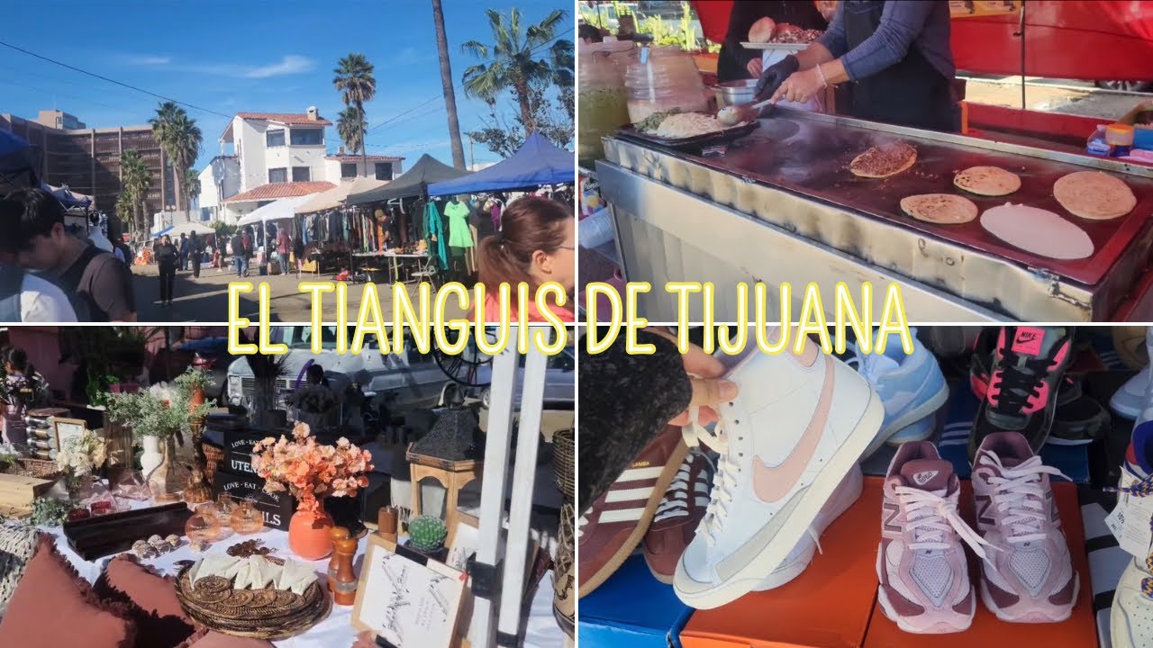 ASÍ ES EL TIANGUIS SOBRE RUEDAS DE TIJUANA MÉXICO💰🌴