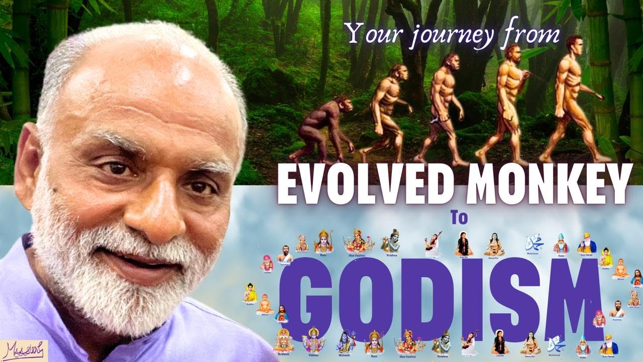 Your journey from Evolved Monkey to Godism | Darwin's Theory of Evolution | MAAsterG