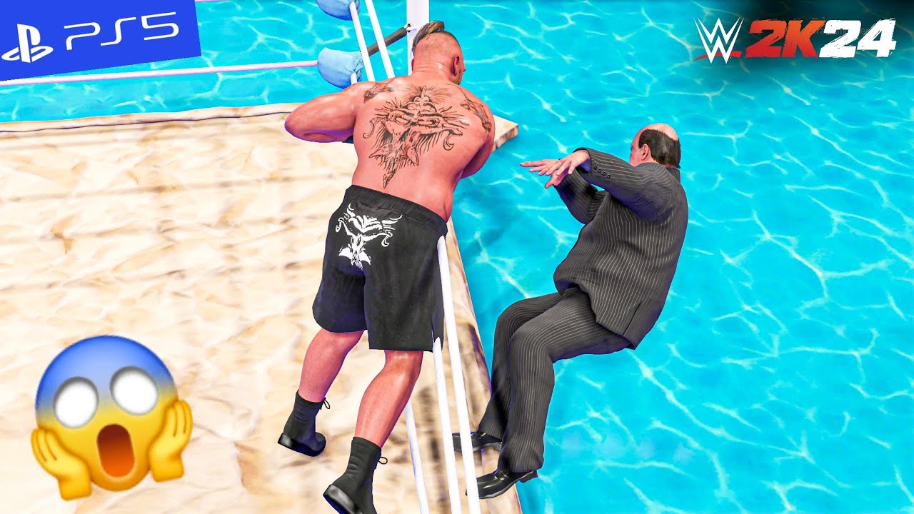 WWE 2K24 - Dive into Chaos: Water Royal Rumble Extravaganza | PS5
