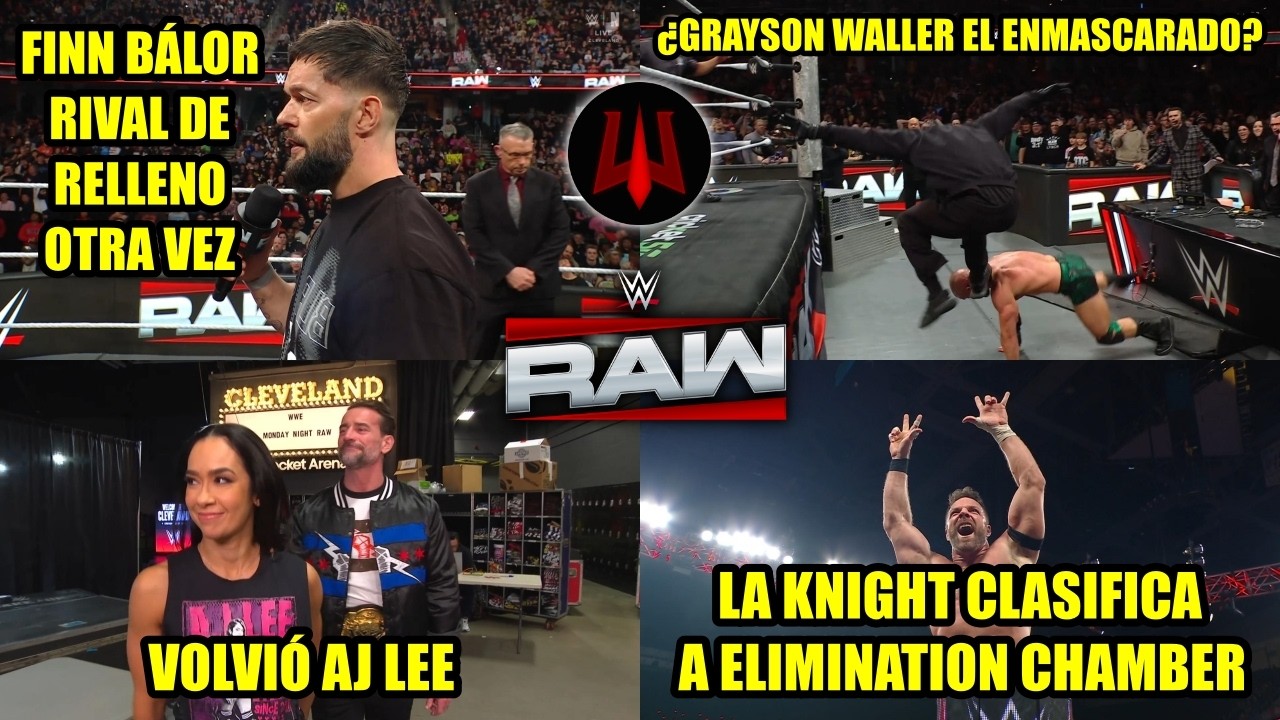 RAW 9 de Febrero de 2026 - An&aacute;lisis Picante