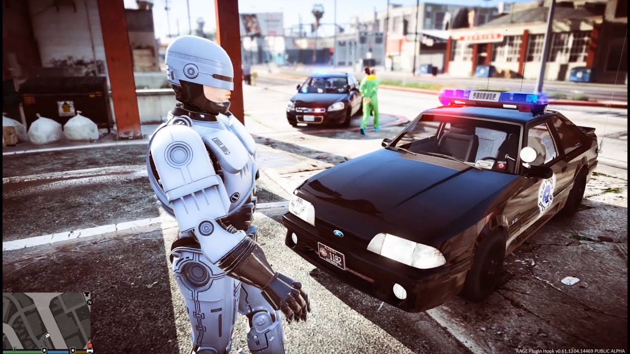 gta5 mods LSPDFR robocop