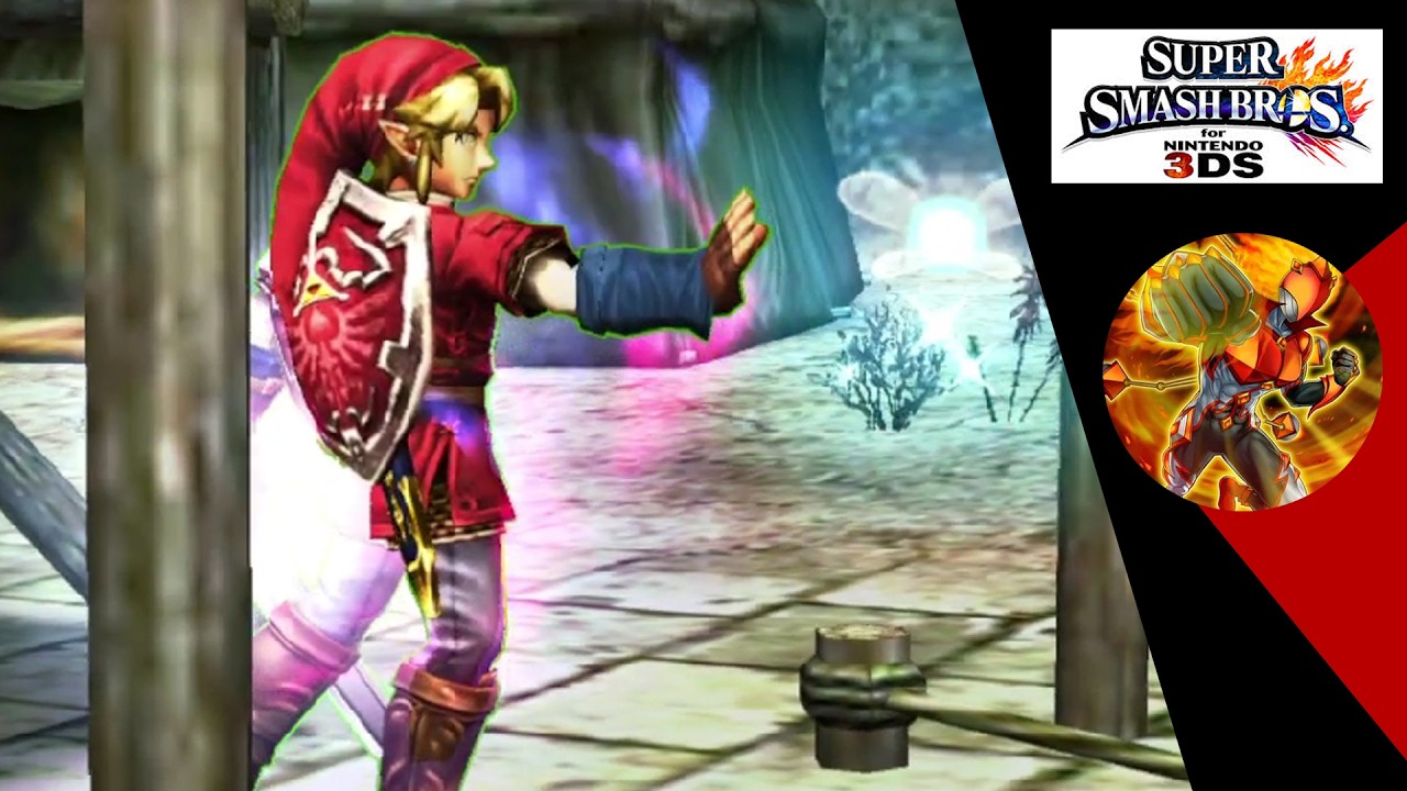 Super Smash Bros 3DS Gameplay Link Classic Mode (No Commentary)