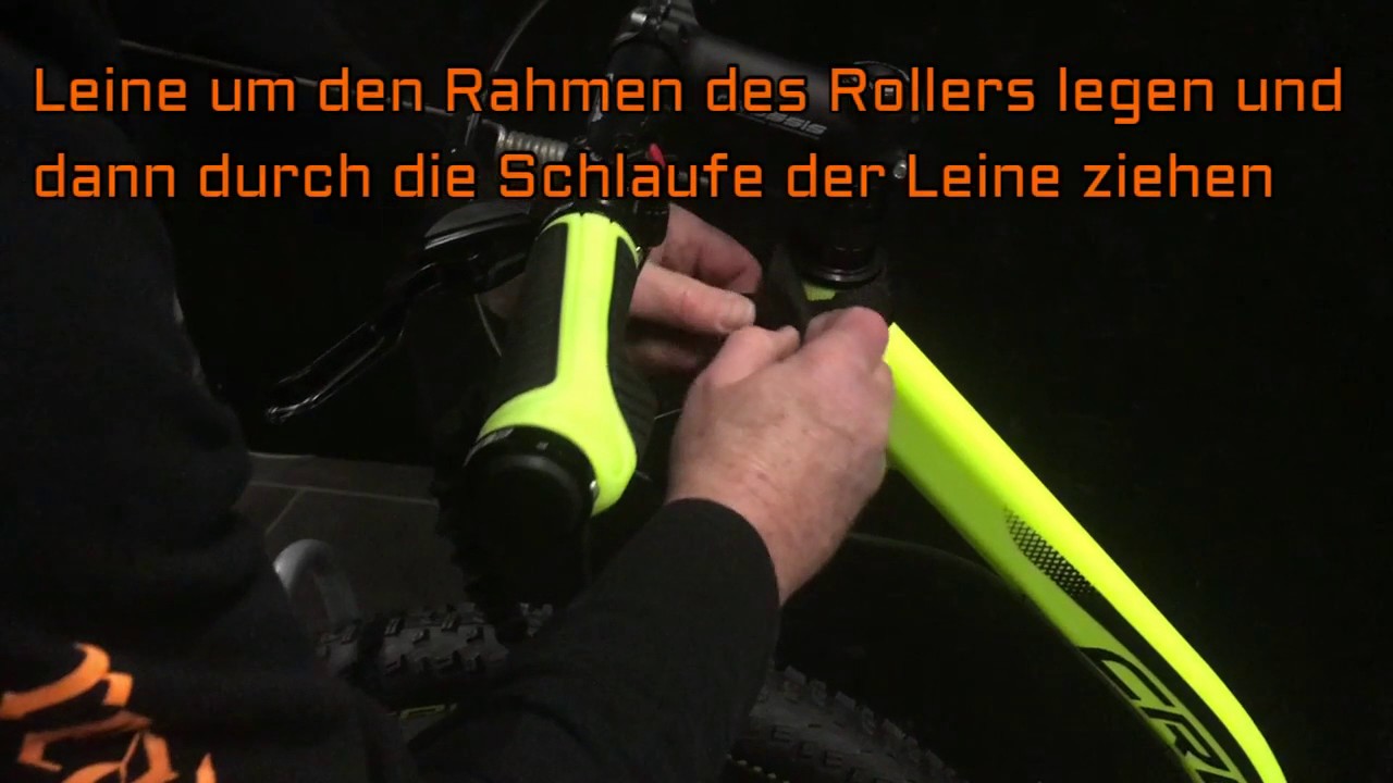 Crussis Cross Umbau zum Dogscooter