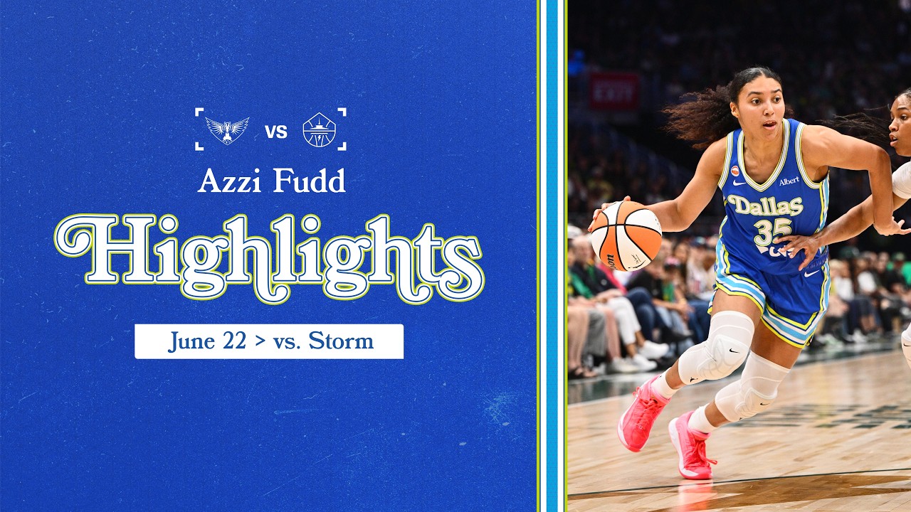 Highlights: Azzi Fudd CAREER-HIGH 26 points, 3 rebounds and 4 steals vs Seattle Storm | 6.22.26