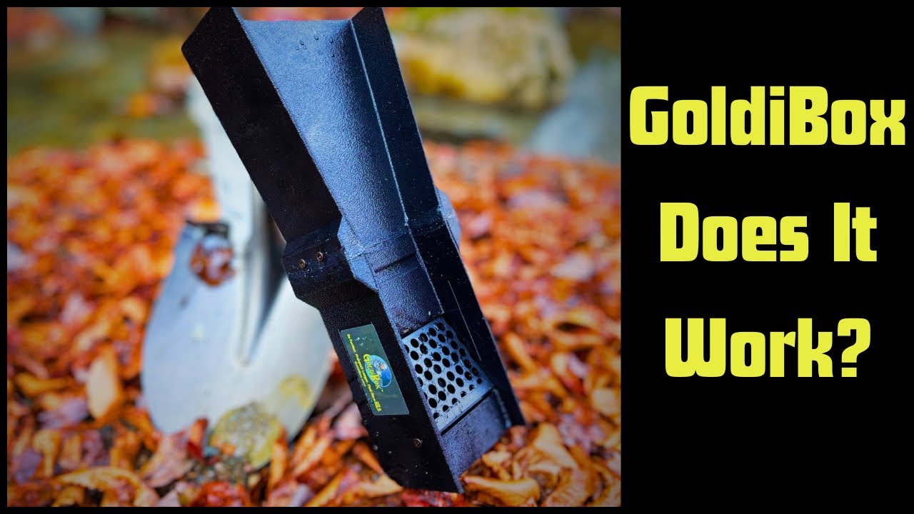 Testing Out The GOLDIBOX Sluice Box #goldprospecting