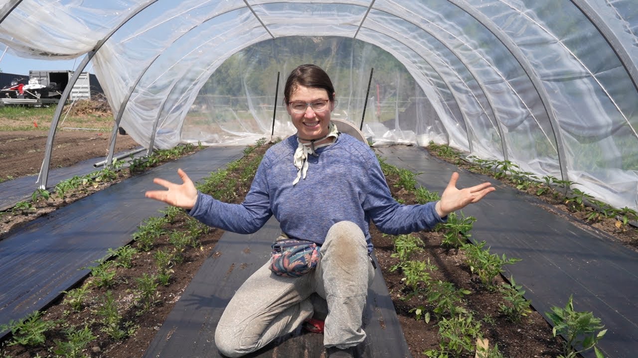 Let's Build A Hoop House!  Complete Step by Step Process