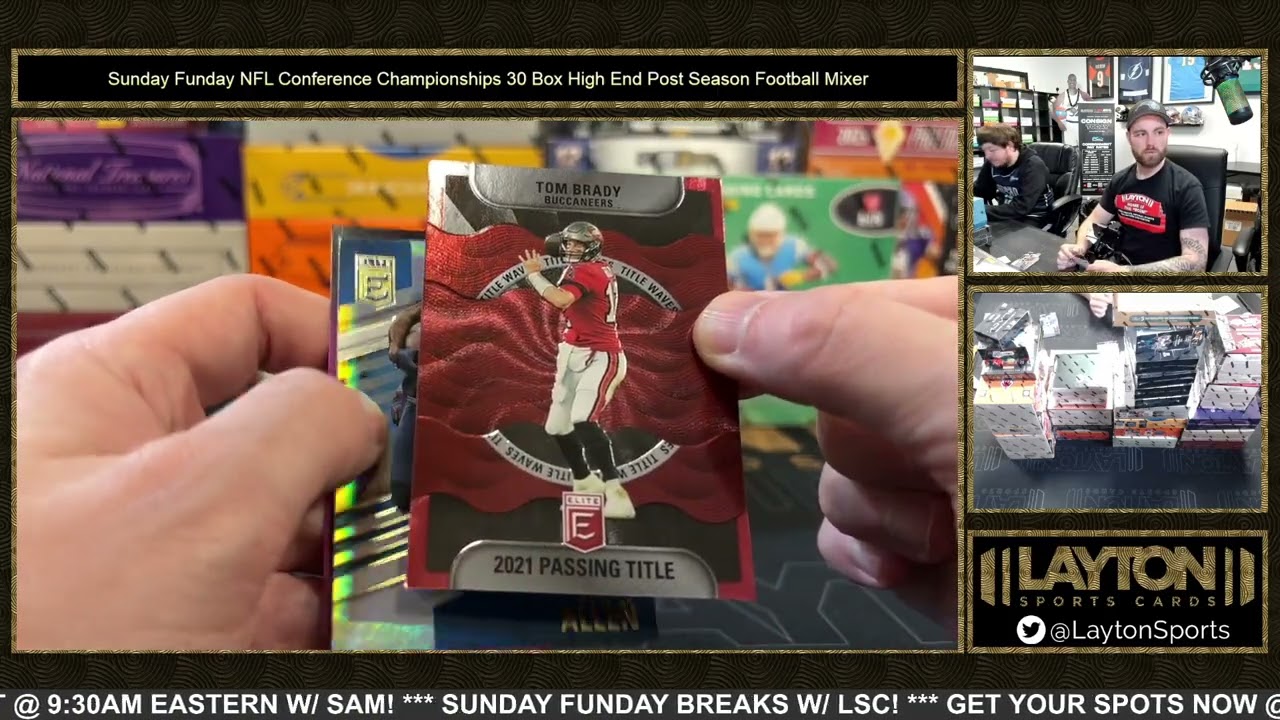 Sunday Funday NFL Conference Championships 30 Box High End Post Season Football Mixer