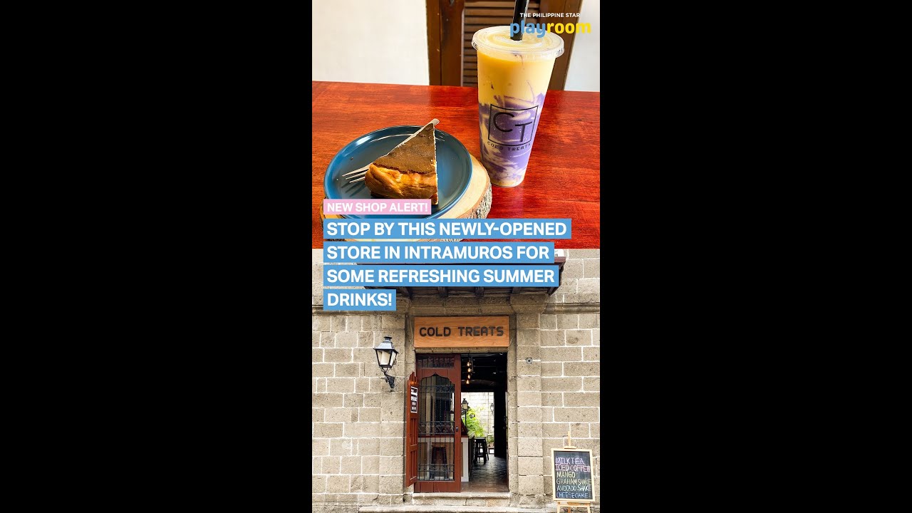 Stop by this caf&eacute; in Intramuros for some refreshing drinks!