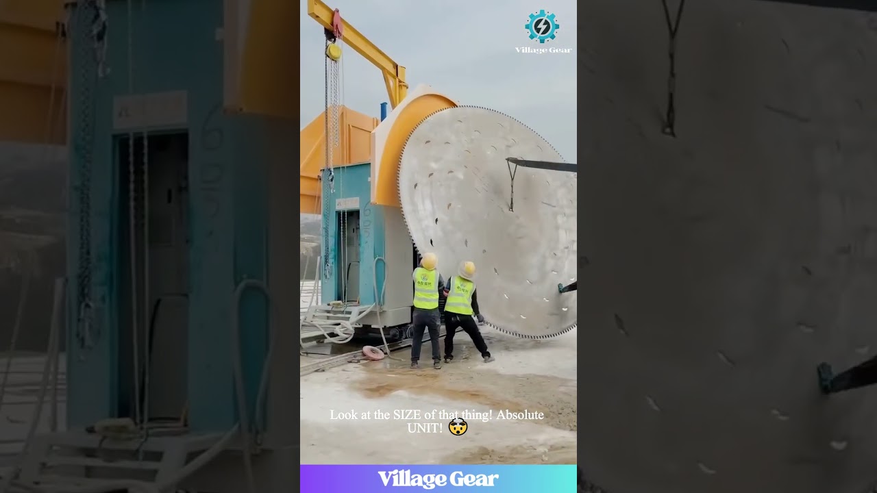 LARGEST Saw Blade EVER?! This Thing is a MONSTER! Satisfying Industrial Machinery ASMR? #sawblade
