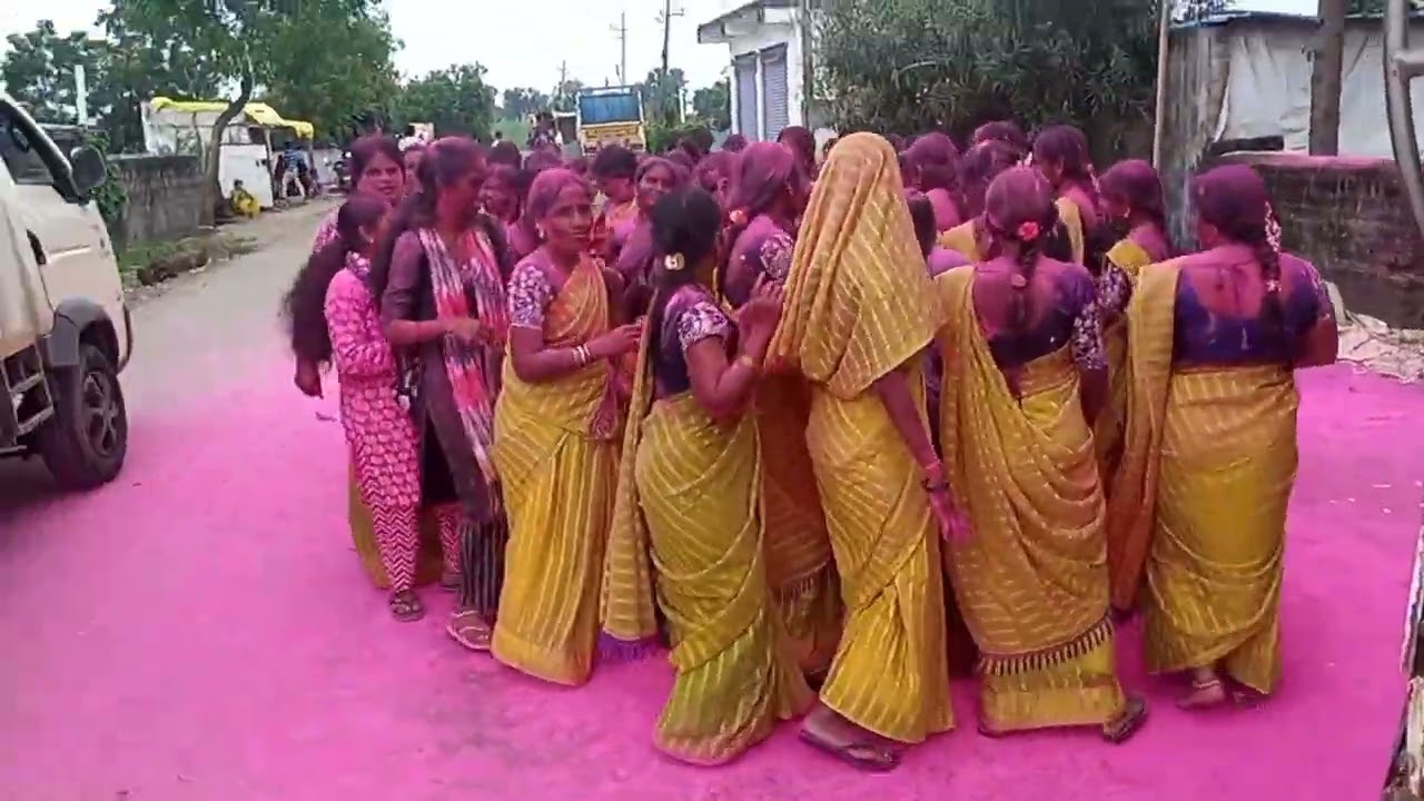 2025 Utti Meda Kudu Telugu Folk Song Dance By Nava Shakti Sharada Devi Group Balapur