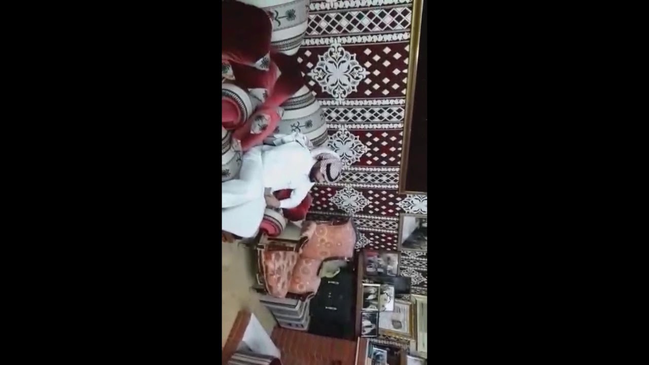 زيارة الشيخ / مسفر اليامي من أمارة الرياض والشاعر / حمد اليامي لمنزل رجل اعمال/ غازي بن بشير الذيابي
