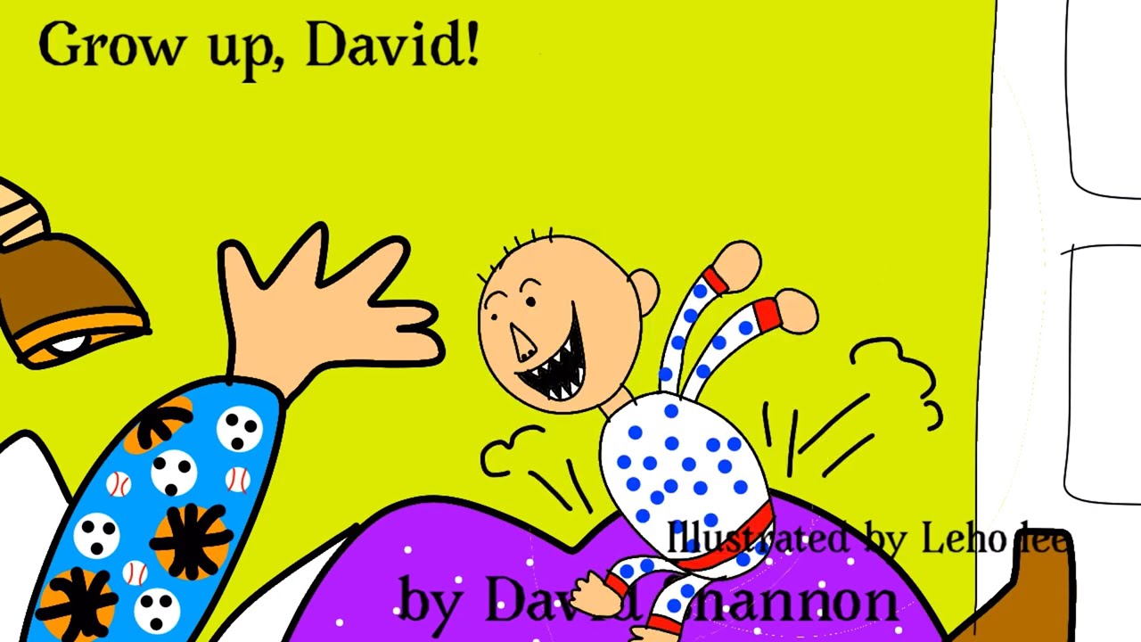 Grow up, David! - Animated Children's Books | Kids Books Read Aloud |