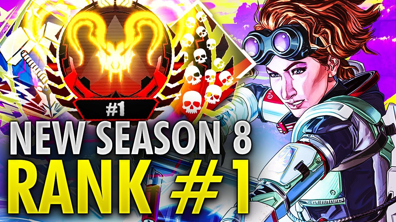 The NEW RANK #1 in Season 8 | iZeroplus - Apex Legends Highlights