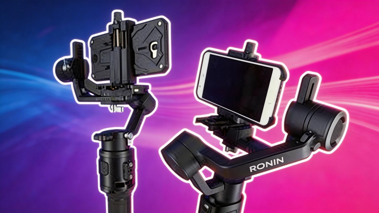 Как приспособить держатель телефона к быстросъемной площадке Ronin SC │ RONIN SC AS PHONE GIMBAL