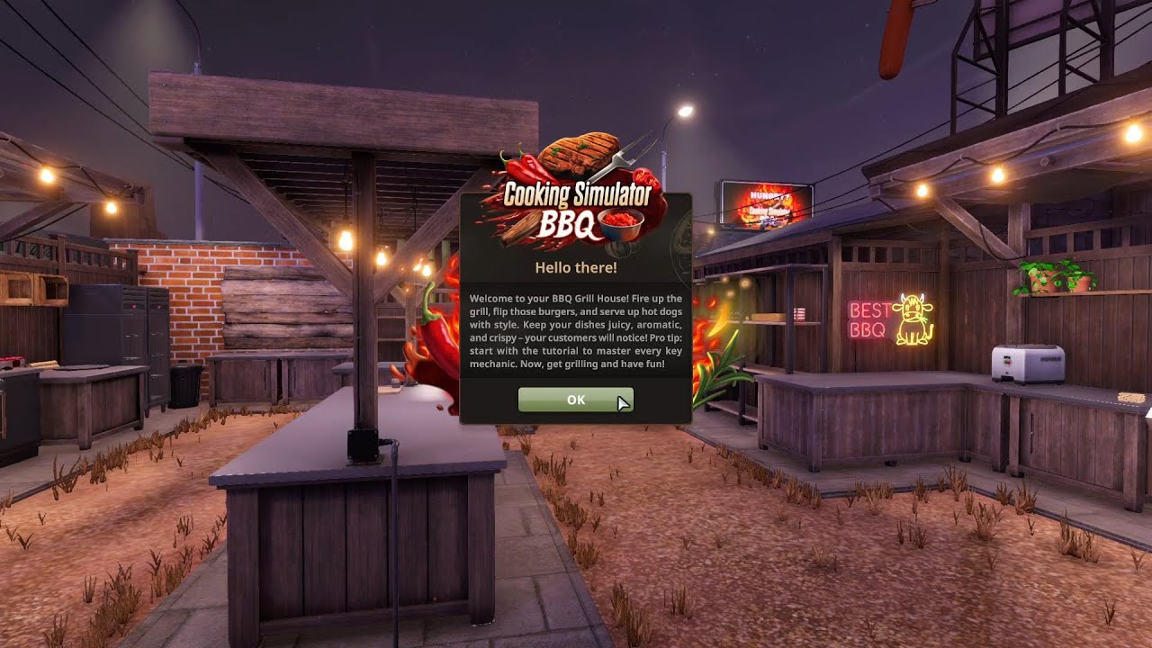 Cooking Simulator: BBQ! Cooking barbecue when you know nothing about it :D! (Silent Let's Play!)