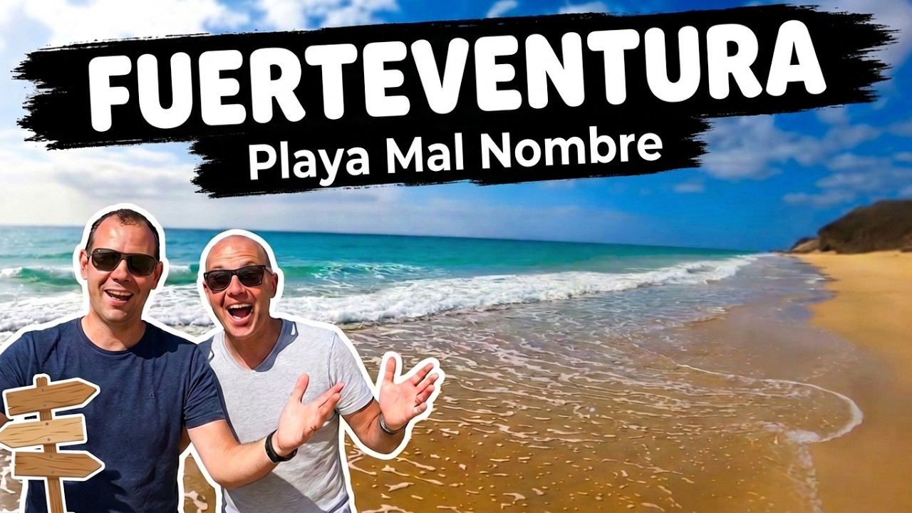 Playa Del Mal Nombre à voir à Fuerteventura aux iles Canaries