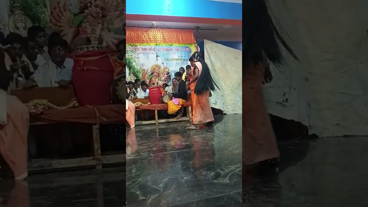 பார்வதி வேடம் ராமமூர்த்தி அவர்கள் படைவிட்டு மாரியம்மன் நாடக சபா விளாங்குப்பம்