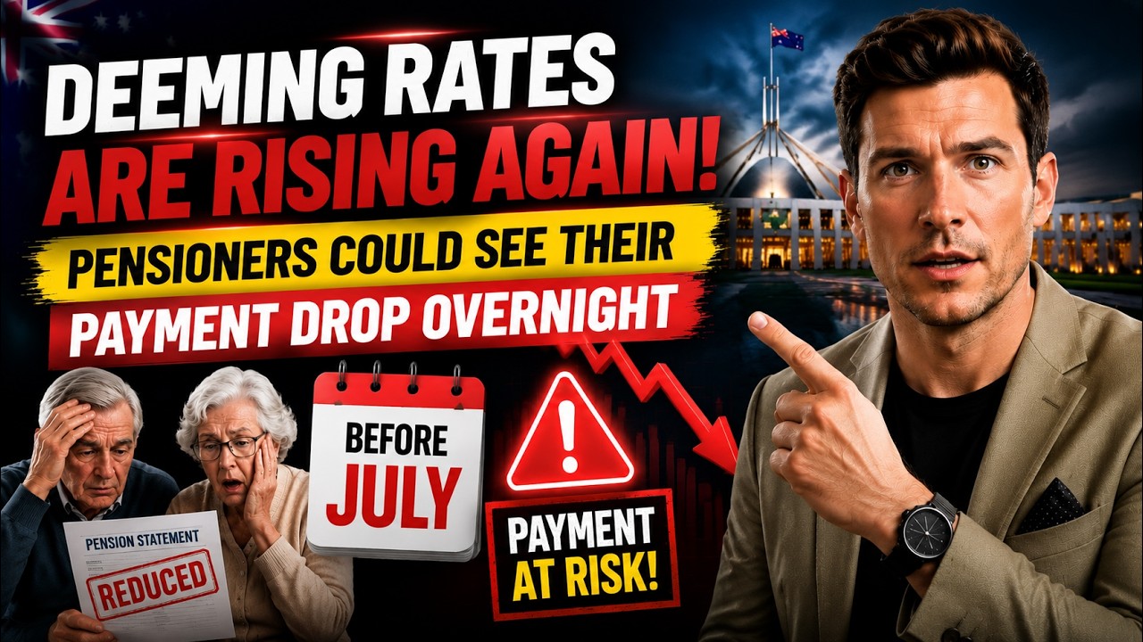 Deeming rates are rising again in australia &mdash; pensioners could see their payment drop overnight