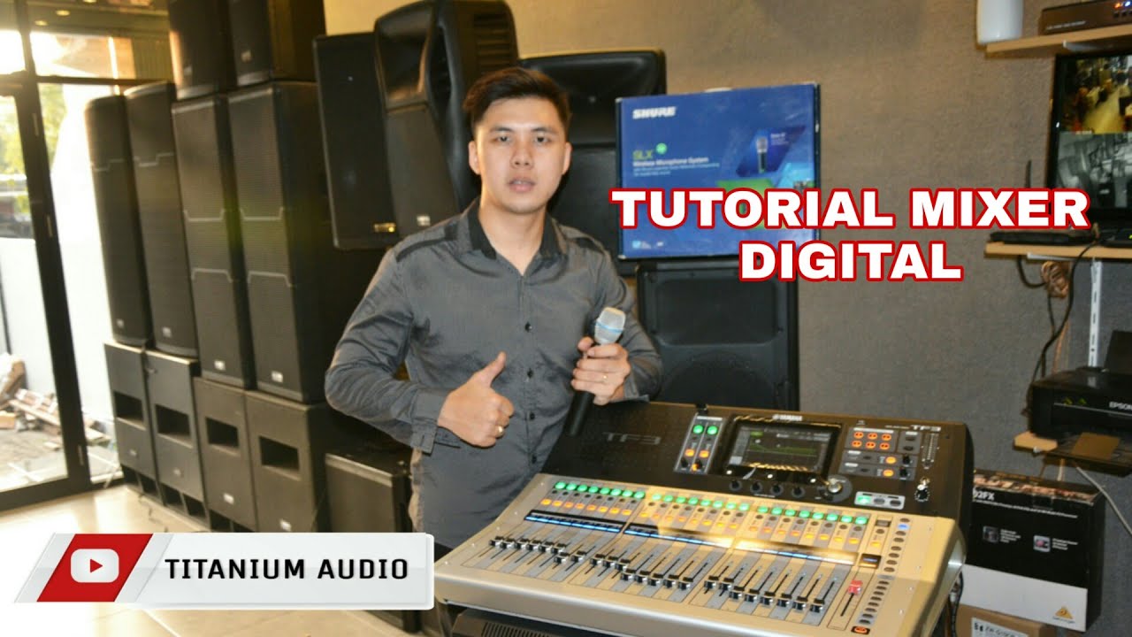 Tutorial Mixer Digital | Yamaha TF 3