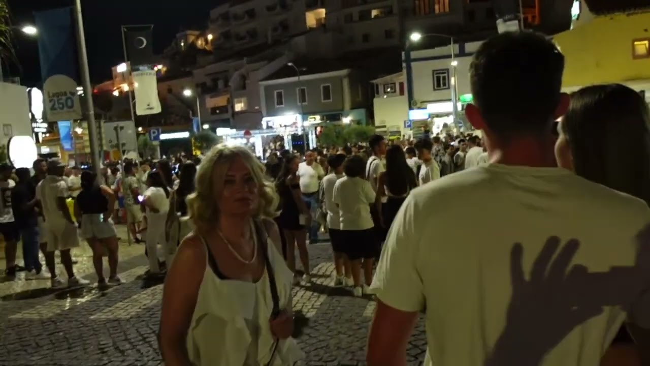 Edited version Carvoeiro black and white night without the gipsey kings at beginning 2023