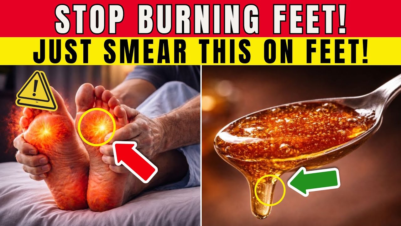 Burning Feet After 60? This 5-Minute Fix Brings Relief Fast | Senior Health Tips