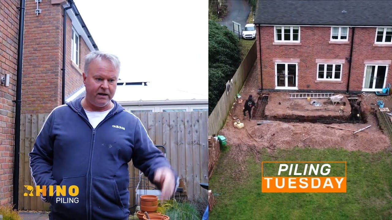 Homeowner BLOWN AWAY By Speed Of Piled Foundation //  "Absolutely Tremendous!"