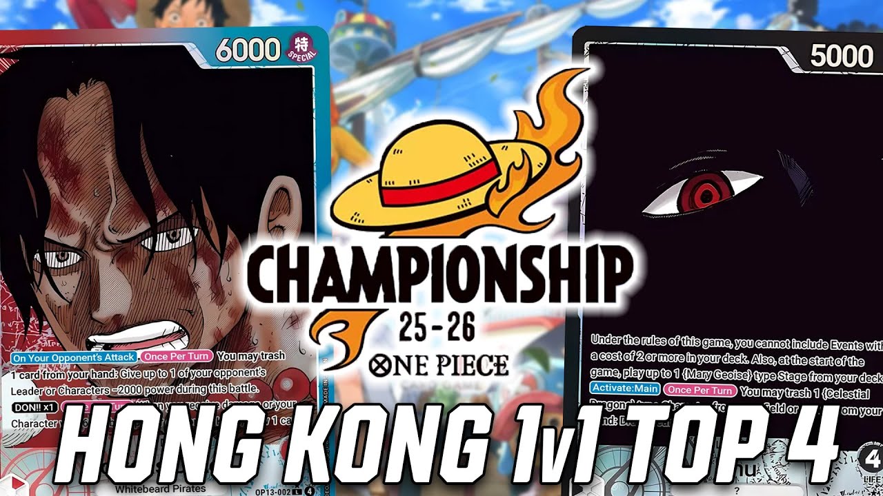 [OP14 Bo3] OP13 Ace vs OP13 Imu | Hong Kong 1v1 Top 4 One Piece Card Game Unofficial Commentary