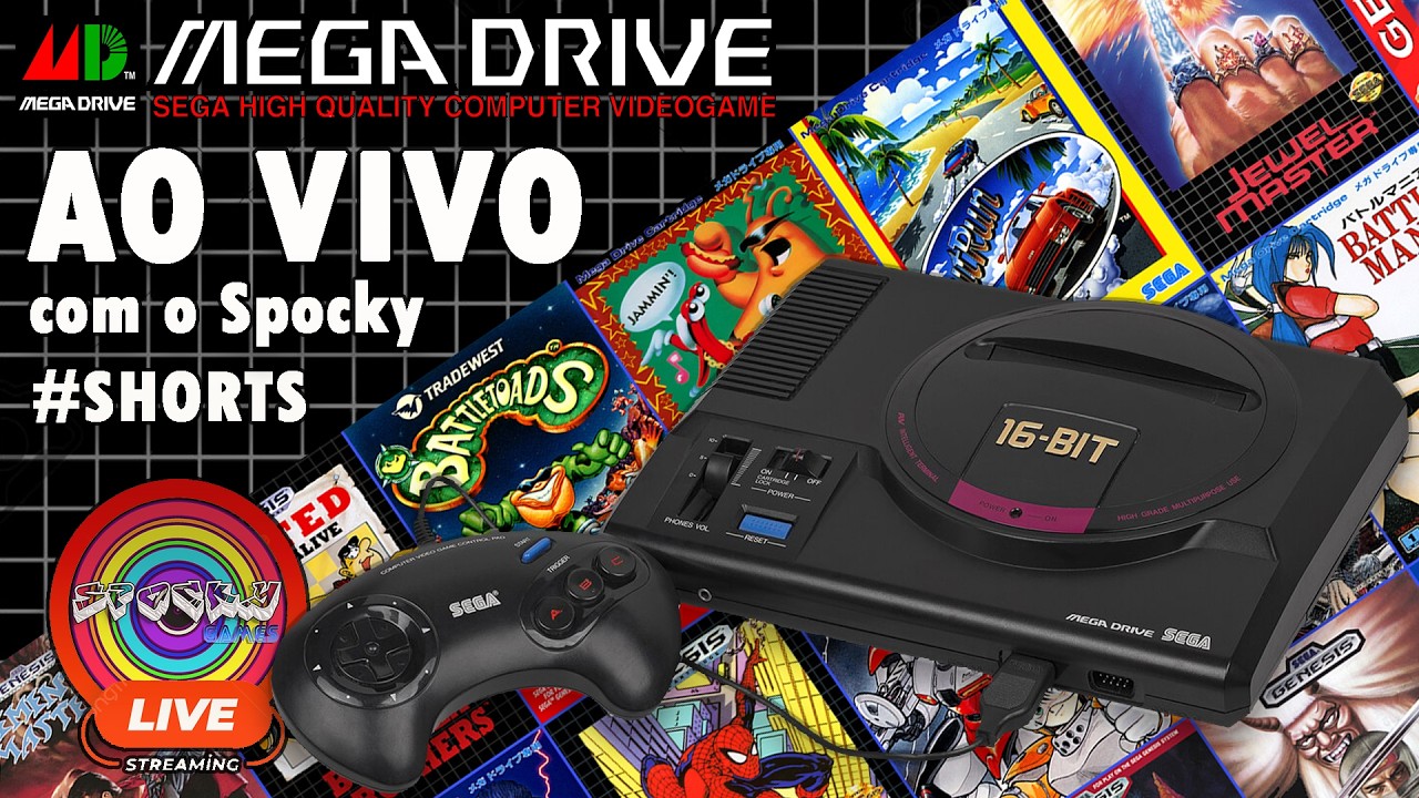 [LIVE VERTICAL] RETROGAME - SEGA MEGA DRIVE #shorts