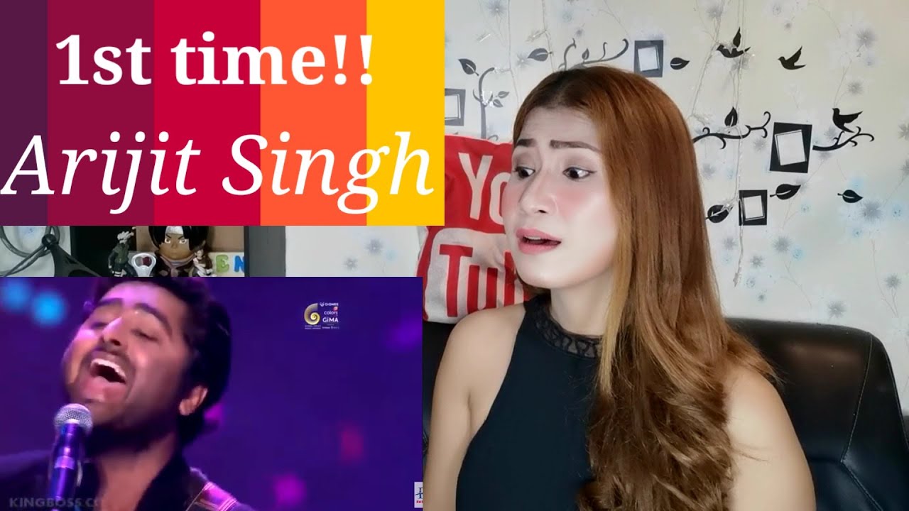 First time reacting to ARIJIT SINGH live at GIMA awards 2017