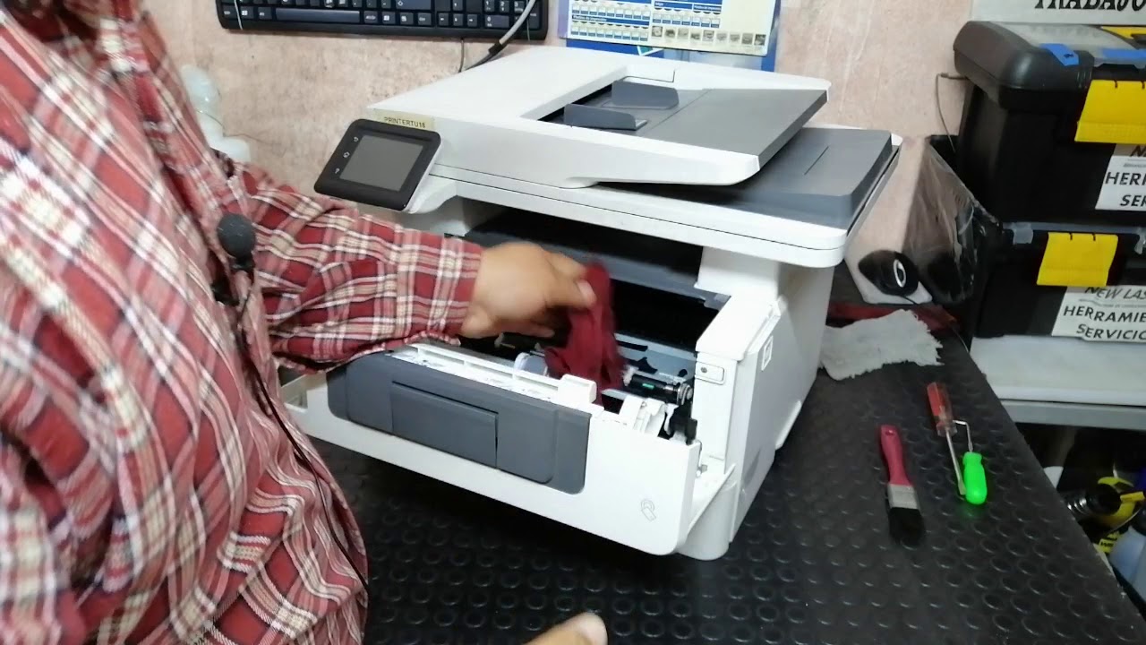 IMPRESORA HP MFP M 426 ATORA PAPEL, COMO DESATORARLA, CON SERVICIO DE MANTENIMIENTO, PAPER JAM HP.
