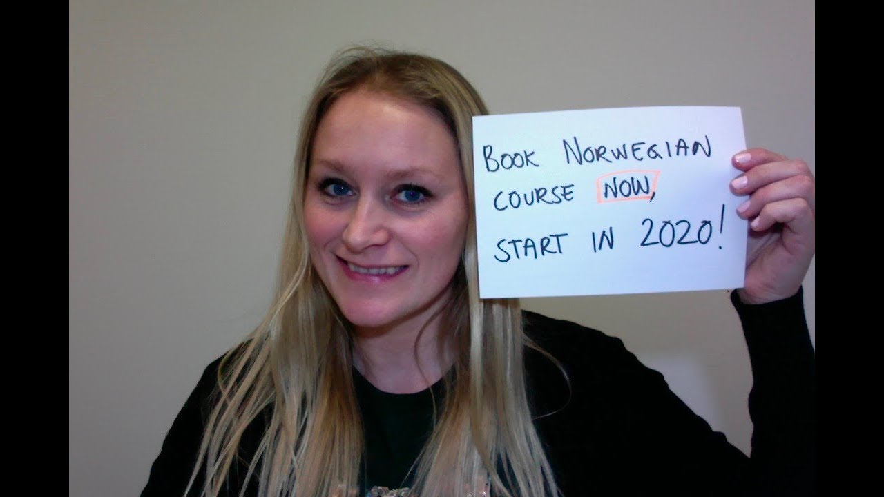 Video 618 Book a Norwegian course in 2019, save money!