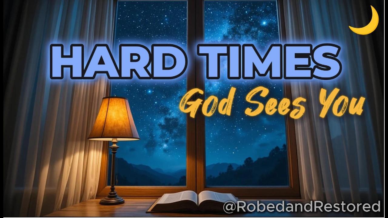 🌙Night Prayer for Hard Times | God Sees You | Robed & Restored