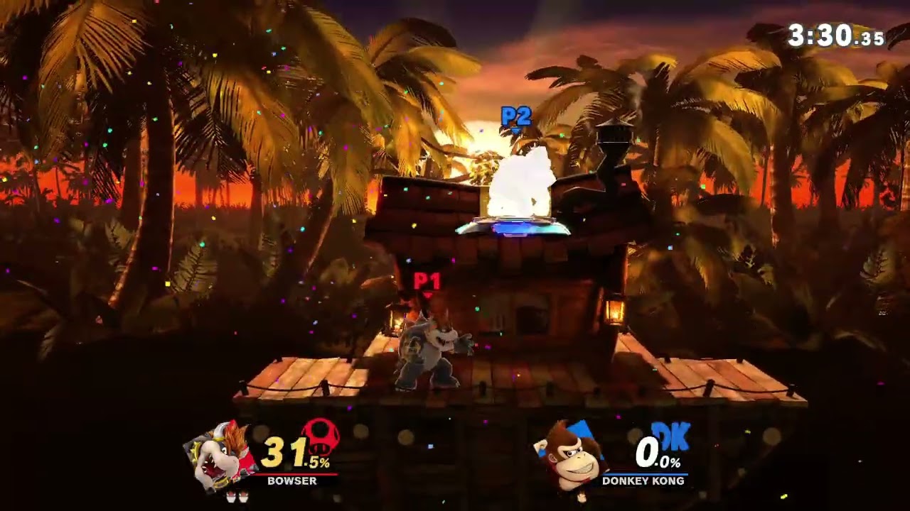 Super Smash Bros Ultimate - Punished another DK